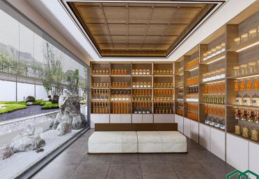 德益堂中醫(yī)館-中藥展示區(qū)